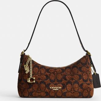 Coach Emeilia Shoulder Bag In Signature Chenille