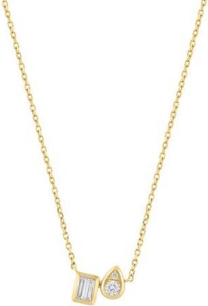Effy Diamond Pendant Necklace in White at Nordstrom Rack, Size 18