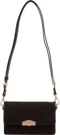 Pourchet Tassen, Dames, Bruin, ONE Size, Leer, Anjou Daim