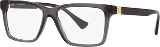 Versace Demo Rectangular Mens Eyeglasses VE3328F 5389 56