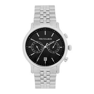 Trussardi Accessoires, Heren, Grijs, ONE Size, Watches