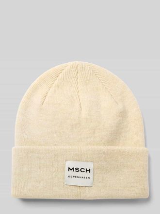 Moss Copenhagen Beanie aus Woll-Mix Modell Mojo in Beige, Größe 1