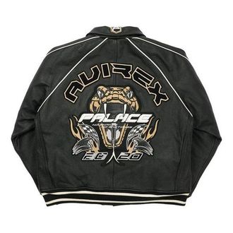 Palace Embroidered Unisex Black Jacket P19JK200