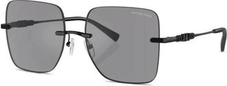 Michael Kors Mk 1150 10051 Zonnebrillen - Dames - Zonnebrillen - Grijs - 55 MM - Accessoires