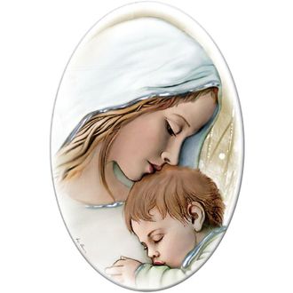 OEM Imagen De La Virgen Mar&iacute;a Pintada Sobre Madera Tama&ntilde;o: 10x15cm Sku: Es0517642