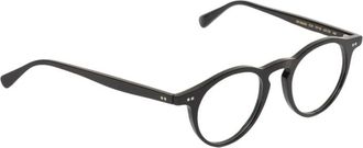 Oliver Peoples Accessoires, Heren, Zwart, ONE Size, Stijlvolle Ronde Brilmonturen voor Mannen