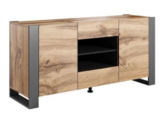 Mirjan24 Mobilier1 - C&oacute;moda Nolvoi 101, Con Cajones Y Puertas, N&uacute;mero De Cajones: 0, 80x164x44cm