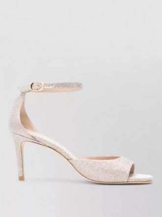 Stuart Weitzman nudistia sandal open toe ankle strap