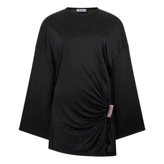 The Attico Dames, Jurken, Zwart, Maat: XS