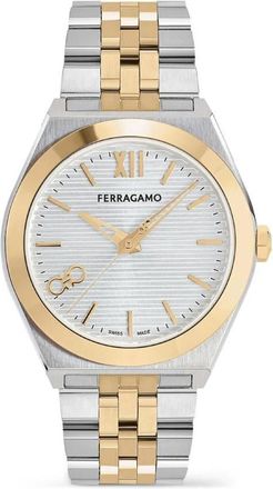 Ferragamo Vega Quartz Silver Dial Mens Watch SFKI01024