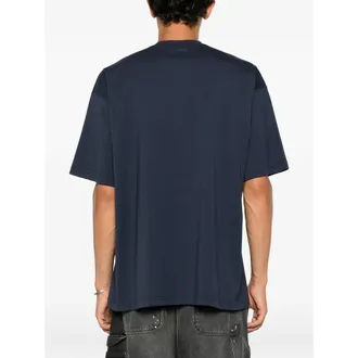 VETEMENTS Logo Print T-Shirt - Navy