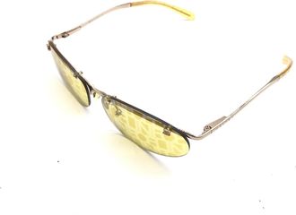 Celine Frameless Sunglasses With Yellow Womens Lenses (Pre-Owned)