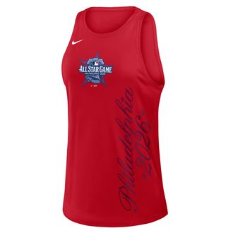 Nike 2026 All-Star Game Nike Womens Dri-FIT MLB Tank Top in Red | 04TG62QASG-AF4
