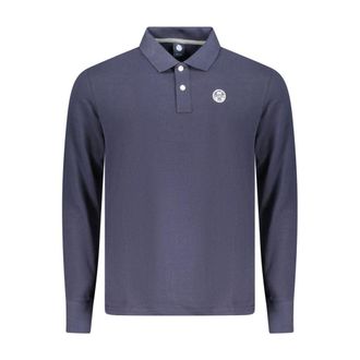 North Sails Blauwe Katoenen Heren Polo Shirt