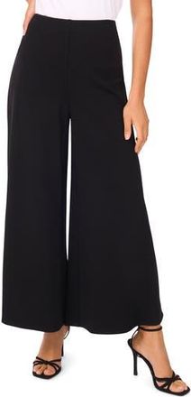 Vince Camuto Pull-On Wide Leg Ponte Pants in Rich Black at Nordstrom Rack, Size X-Large