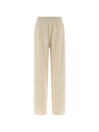 Fabiana Filippi Womens Cotton Wide-Leg Trousers
