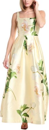 Julia Jordan Mikado Sleeveless Midi Dress