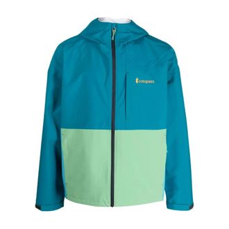 Cotopaxi Colour-block Zip-up Hooded Jacket - male - Cotopaxi - Windbreakers - Blue - XL - Sport