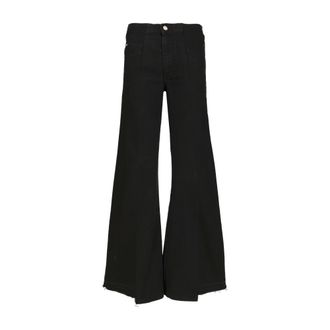 E.L.V. Denim E.l.v. Denim, Dames, Jeans, Zwart, Maat: W30 Katoen