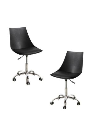 Regalos Miguel Regalos Miguel - Packs Sillas - Pack 2 Sillas Blok Office - Negro