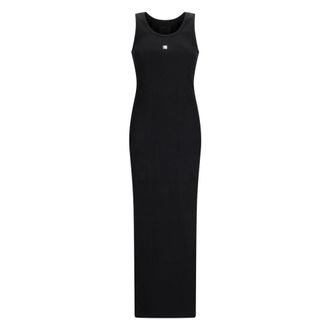 Givenchy Tank Dress in Knit - female - Givenchy - Maxi Dresses - Black - XS - Dresses
