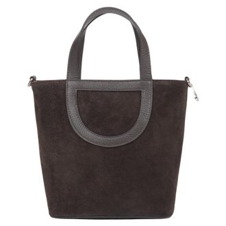 Estro & Luminara Handbags, female, Brown, Size: ONE SIZE Bucket Bag