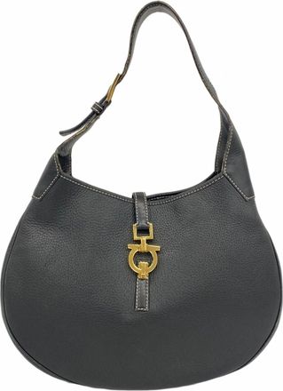 Ferragamo Leather Shoulder Bag (Pre-Owned)