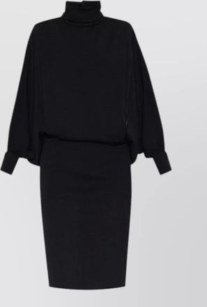 Saint Laurent wool knee-length dress
