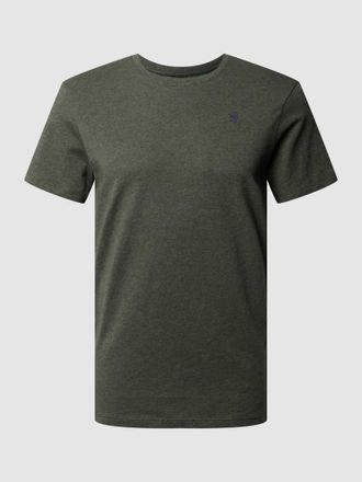G-Star Regular Fit T-Shirt aus reiner Baumwolle in Oliv Melange, Größe XXL