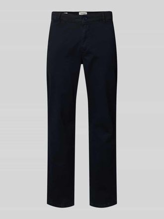 Jack & Jones Jack & Jones Straight Fit Chino mit Eingrifftaschen Modell Vance in Marine, Gr&ouml;&szlig;e 29/32