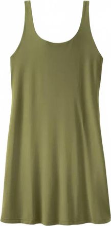Patagonia Womens Maipo Mini Dress In Caper Green