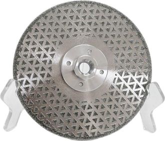 OEM Disco De Corte Y Desbaste De Diamante Electrochapado De Doble Cara De 115 Mm X M14 Para Piedra, M&aacute;rmol, Azulejos Y Granito - 1 Unidad