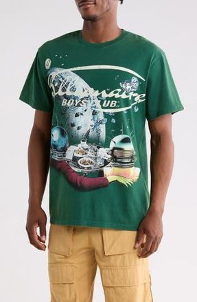 Billionaire Boys Club Asteroids Cotton Graphic T-Shirt in Rain Forest at Nordstrom Rack, Size Xx-Large