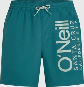 O'Neill Badeshorts ONEILL ONEILL CALI 16 SWIMSHORTS, Herren, Gr. XXL (56), N-Gr, botanical he, Obermaterial: 100% Polyester, Badehosen Badeshorts, mit Seiten-
