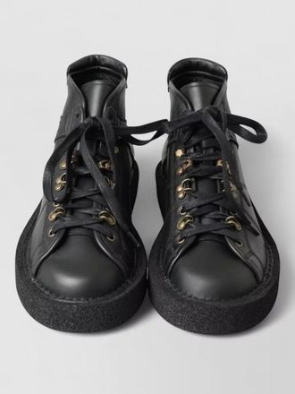 Dolce & Gabbana leather high-top sneakers