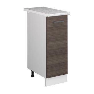 Vicco Mueble Bajo Universal R-line, Gris, 30 Cm Con Puerta, Con Encimera