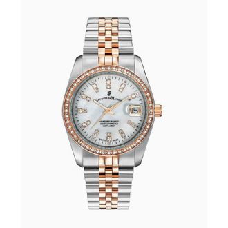 Jacques du Manoir Inspiration Elegance Diamond Mother of Pearl Dial Ladies Watch NROP.23
