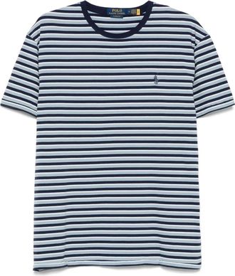 Polo Ralph Lauren T-shirt in jersey a righe - Blu