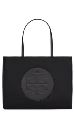 Tory Burch Womens Tote Bag Ella Navy New Polyamide