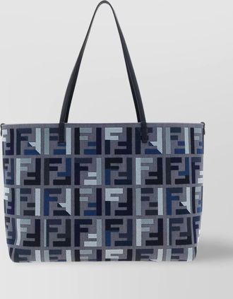Fendi large canvas tote bag