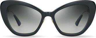 Bugatti Womens 99 mm Black White Gold Sunglasses