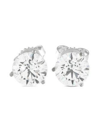 Luxury Bazaar diamond stud earrings - Argento