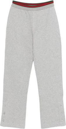 Gucci Cotton Jersey Leisure Trousers with Web