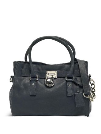 Michael Kors Hamilton leren shopper - Blauw