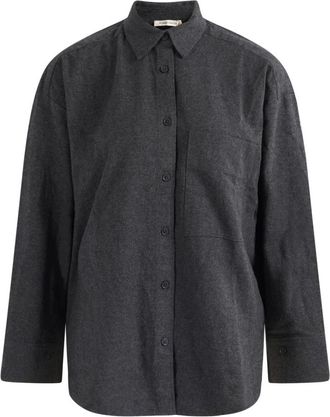 By Malene Birger Derris Flannel - Blouses & Shirts - Mujer - Gris - S