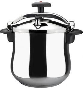 Magefesa Olla Coc Pres 10lt Tradicional Bombeada Inox Star Magefesa