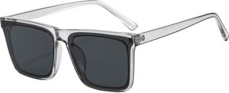 Generic Mens Driver Outdoor Sunglasses Vacation Beach Womens Sports Sun Glasses(Grey)