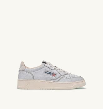 スニーカー Autry Light Grey Suede Windspin Sneakers Autry Windspin Low Sneaker