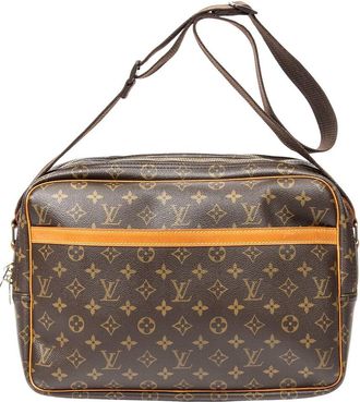 Louis Vuitton Brown Monogram Canvas Reporter (Authentic Pre-Loved)