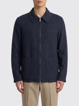 Barena Giacca camicia in misto lino Barena